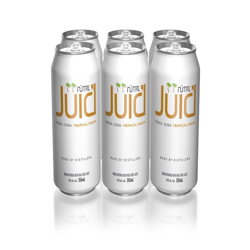 Nutrl Juic'd Tropical Punch 6x355ml Can